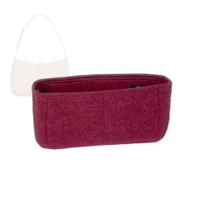 Bag Organizer for Saint Laurent LE 5 À 7 Hobo Bag - Premium Felt Purse Handbag Insert Liner Shaper (Handmade) Soft Structure Support (20 Color Options)