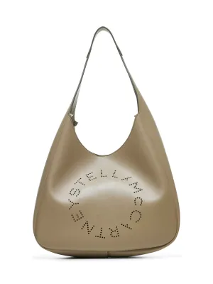 Bamboo Logo Slouchy Hobo Tote bag