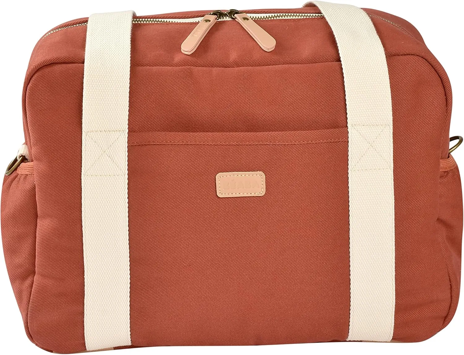 BEABA Paris Diaper Bag, Large Capacity Baby Diaper Bag, Diaper Bag with Bag Strap for Baby Stroller, Baby Must Haves