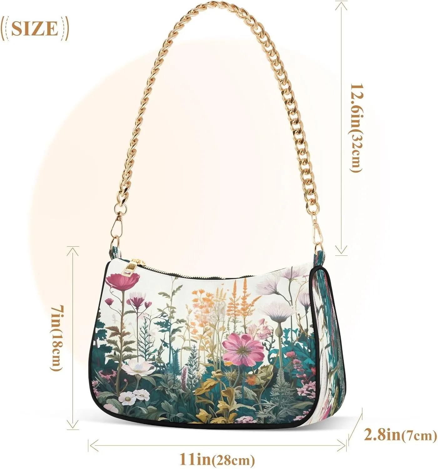 Beach Scene Cats Cute Clutch Purses for Women, Crossbody Bag