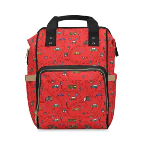 Beep Beep Multifunctional Diaper Backpack