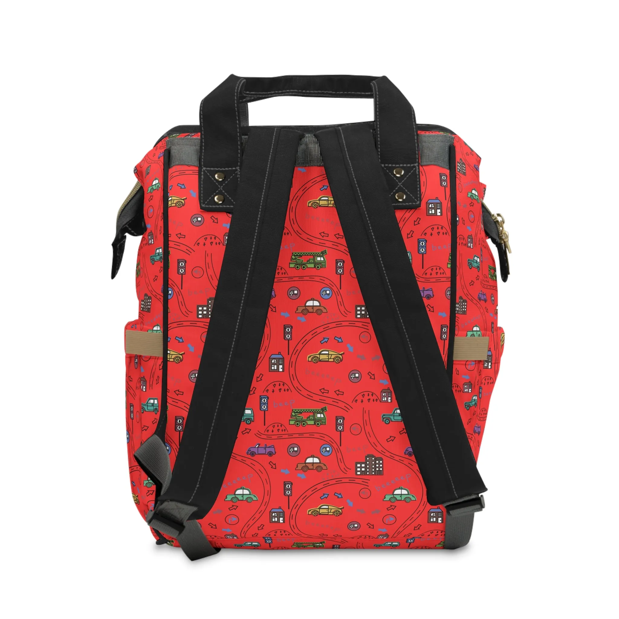 Beep Beep Multifunctional Diaper Backpack