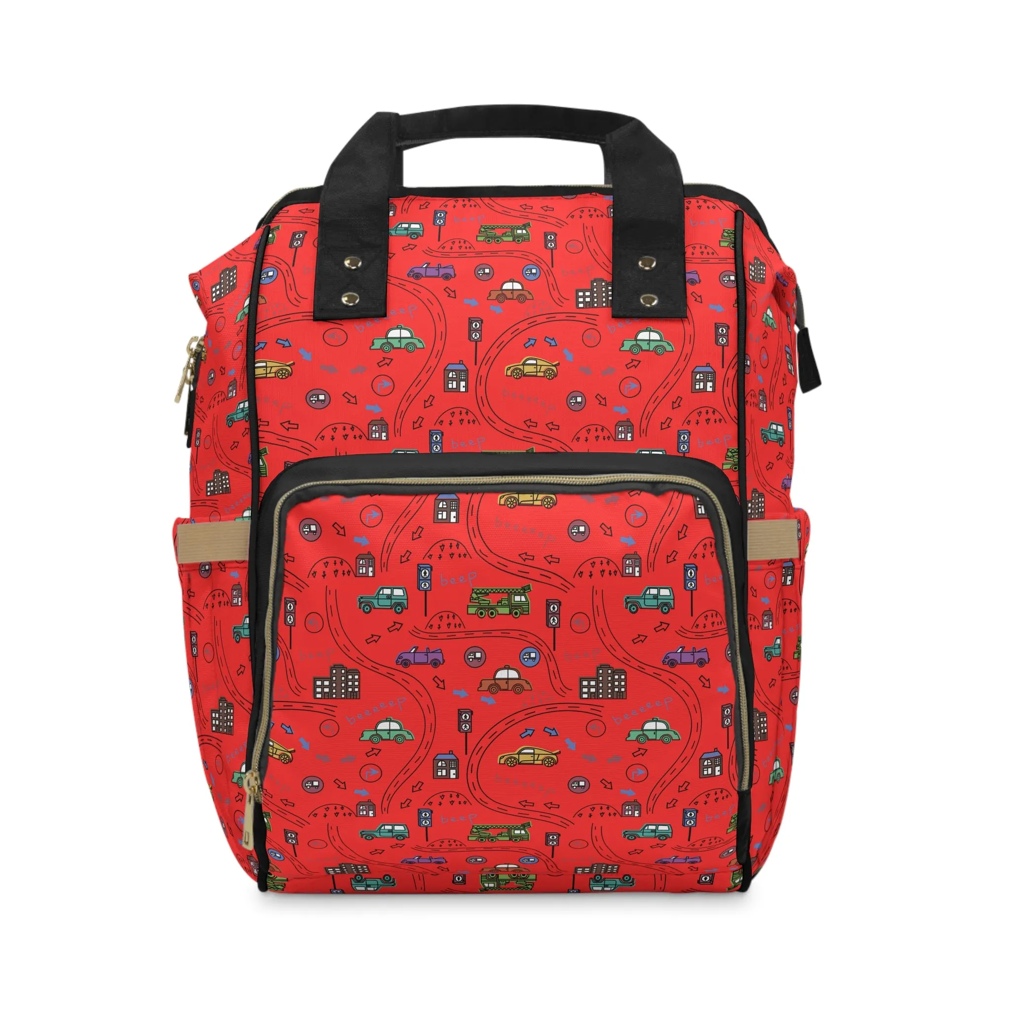 Beep Beep Multifunctional Diaper Backpack