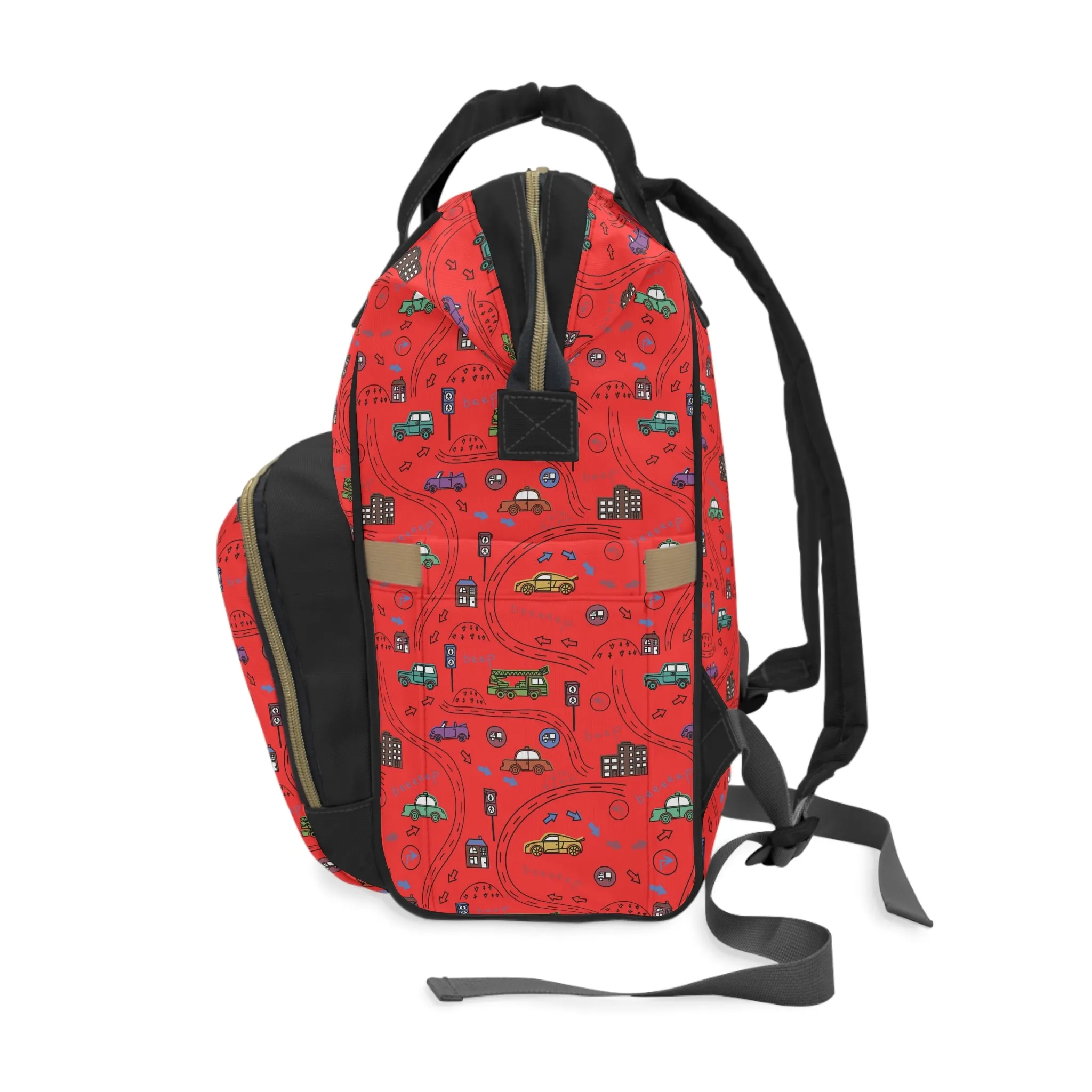 Beep Beep Multifunctional Diaper Backpack