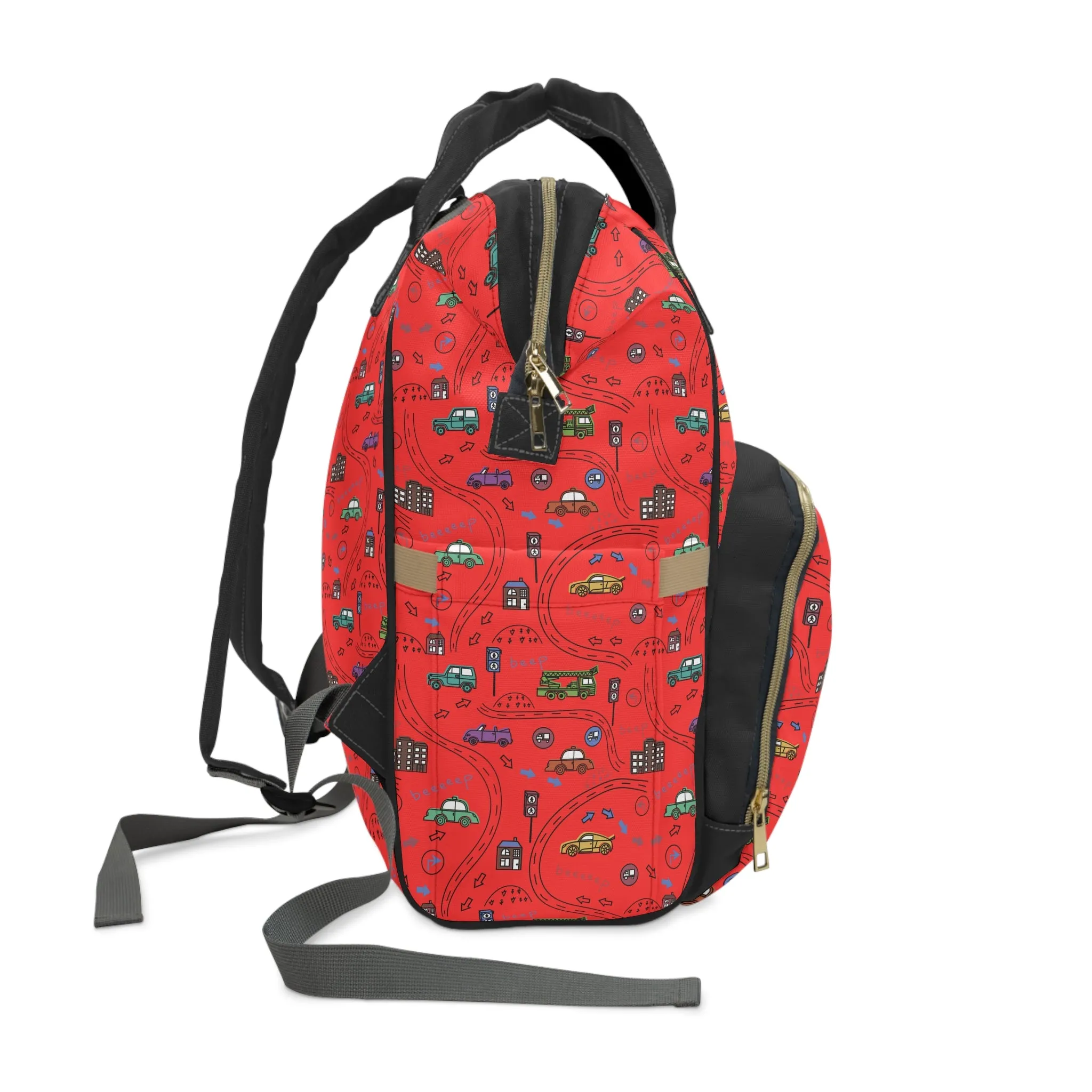 Beep Beep Multifunctional Diaper Backpack