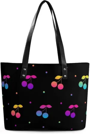 Bees Chamomiles Print Hobo Handbags With Zipper Large Capacity Satchel Tote Bag Shoulder Bag