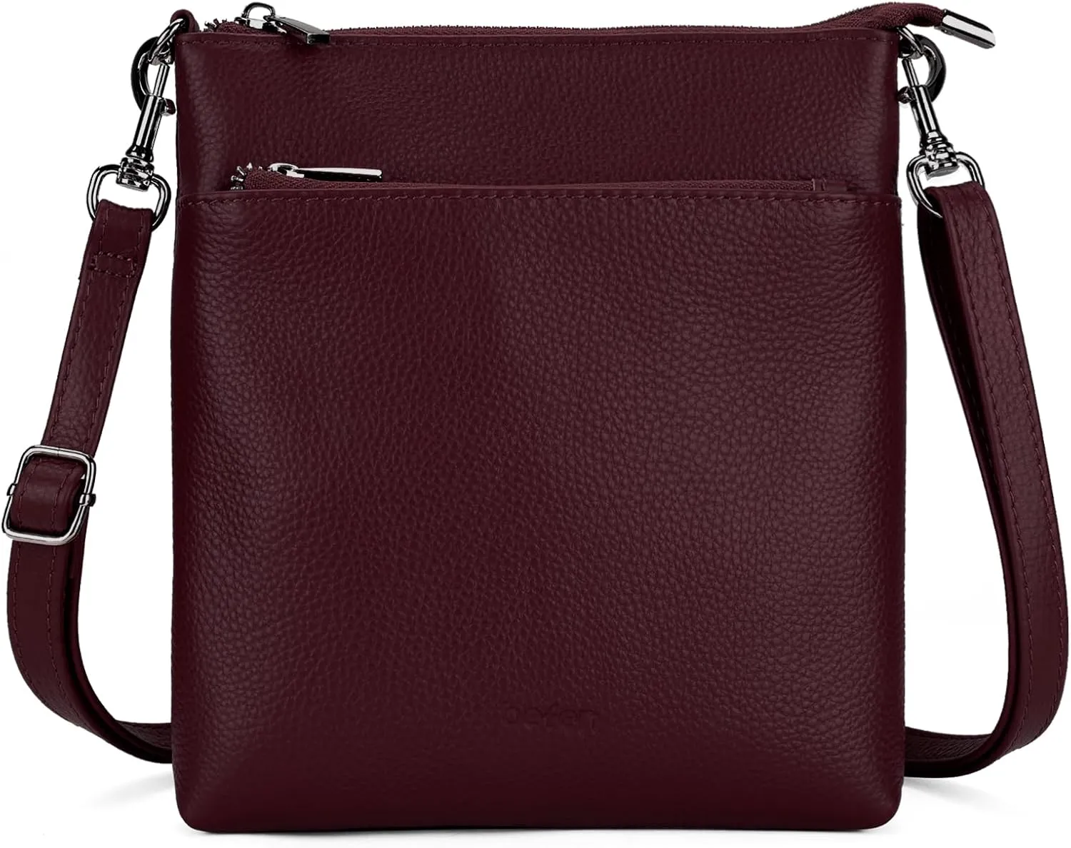 befen Genuine Leather Small Crossbody Purses for Women Travel Cross Body Bags Lightweight with Adjustable Shoulder Strap