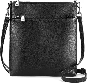 befen Genuine Leather Small Crossbody Purses for Women Travel Cross Body Bags Lightweight with Adjustable Shoulder Strap