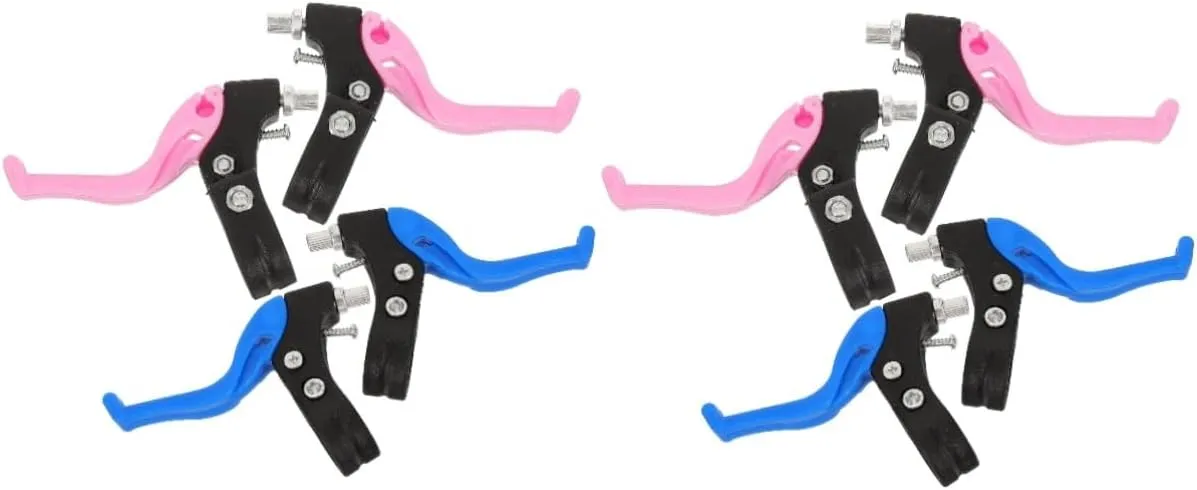BESPORTBLE 4pairs Boy Girl Bike Brake Lever and Handlebar Brakes for Boys and Girls Lightweight Durable Essential Safety Accessory for Boys and Girls Bicycles