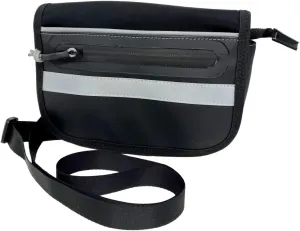 BiKase Clutch - Sleek bike clutch bag that mounts to your bike or you can wear. Cross body bag that converts to bike bag in a snap