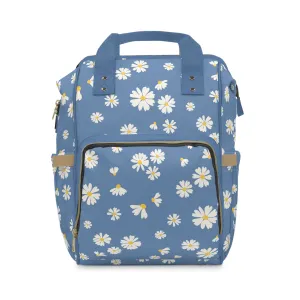 Blue Skies Daisies-The Ultimate Diaper Backpack