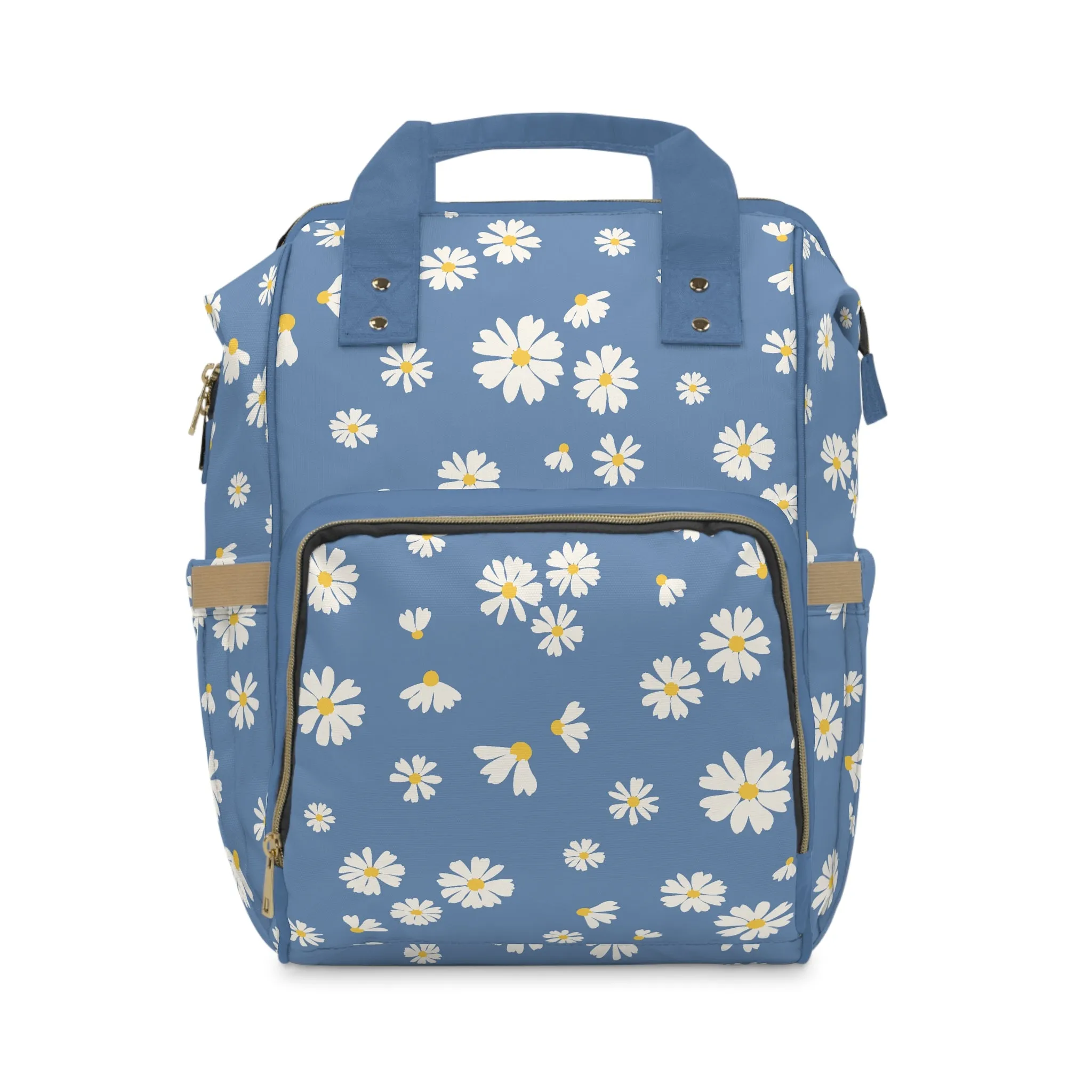 Blue Skies Daisies-The Ultimate Diaper Backpack