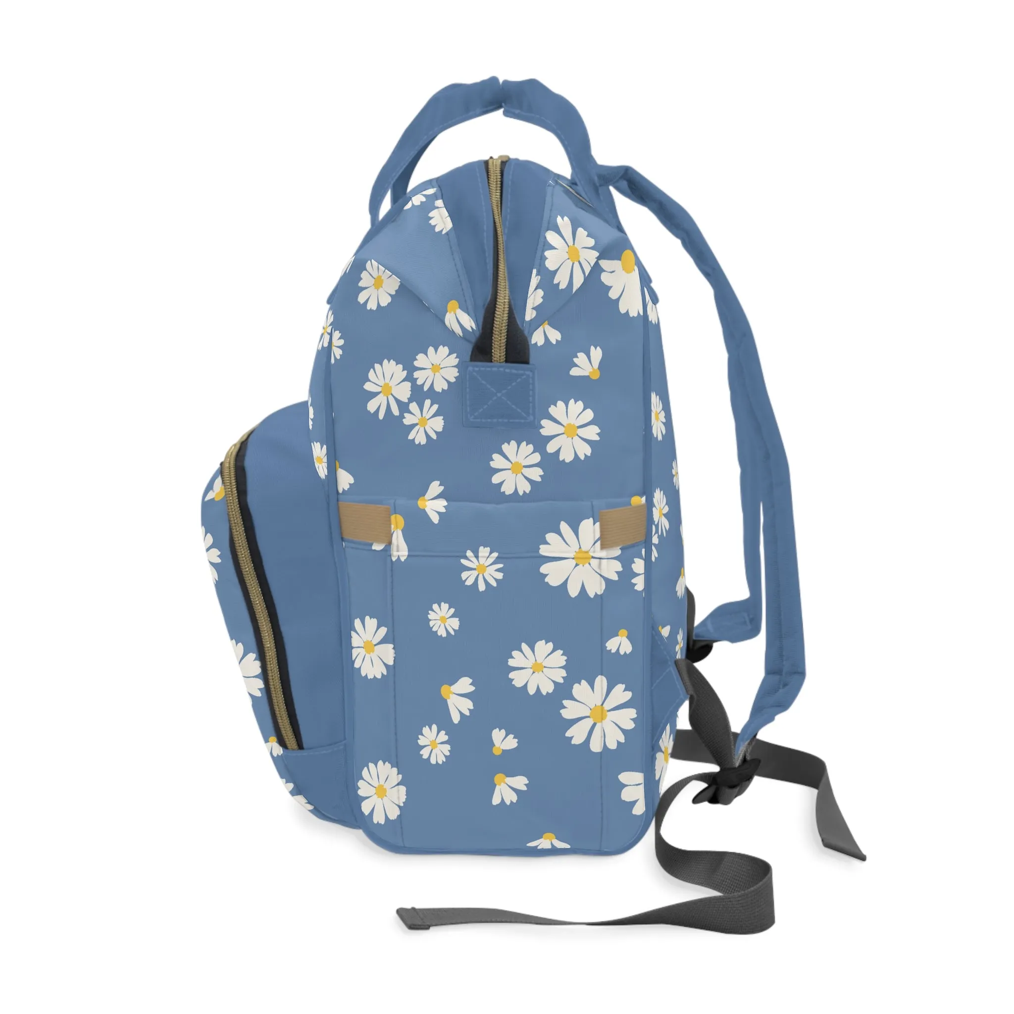 Blue Skies Daisies-The Ultimate Diaper Backpack