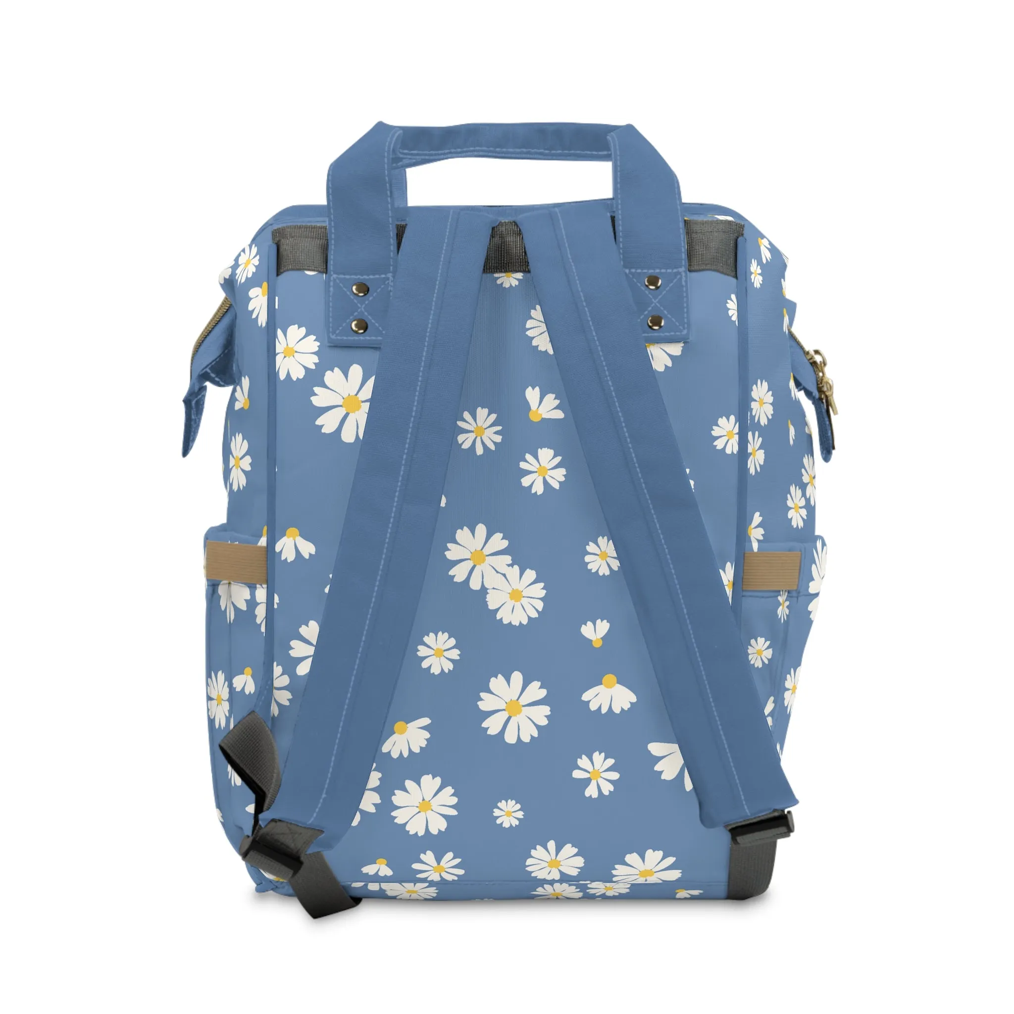 Blue Skies Daisies-The Ultimate Diaper Backpack