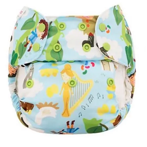 Blueberry Simplex Organic All-in-One One-Size Cloth Diaper *NO Warranty*