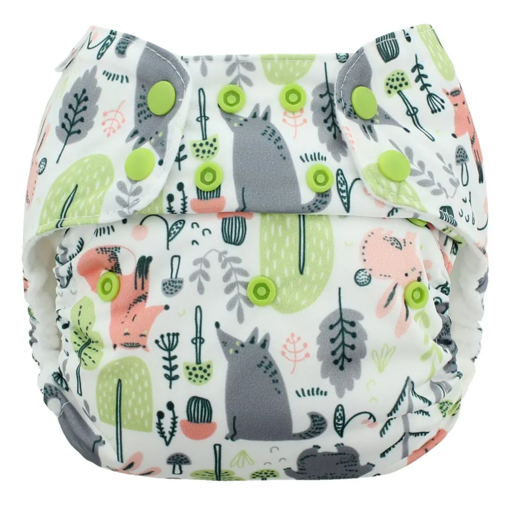 Blueberry Simplex Organic All-in-One One-Size Cloth Diaper *NO Warranty*