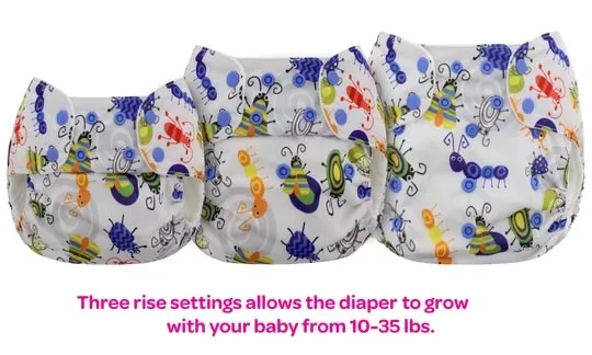 Blueberry Simplex Organic All-in-One One-Size Cloth Diaper *NO Warranty*