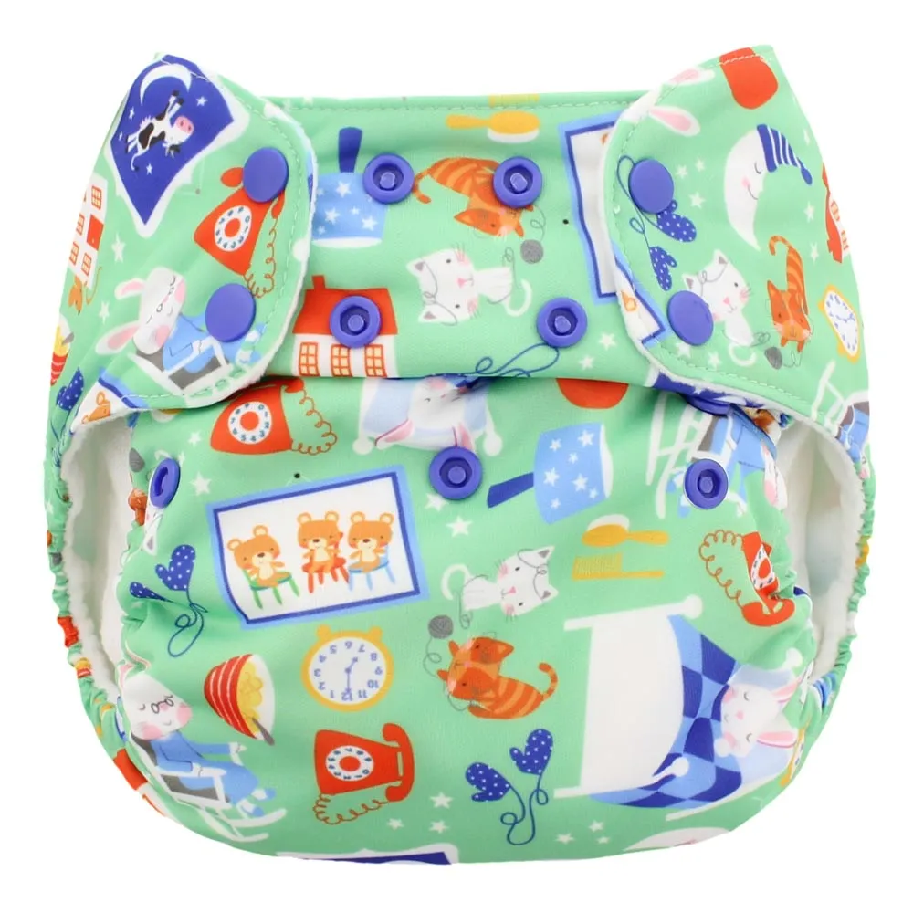 Blueberry Simplex Organic All-in-One One-Size Cloth Diaper *NO Warranty*