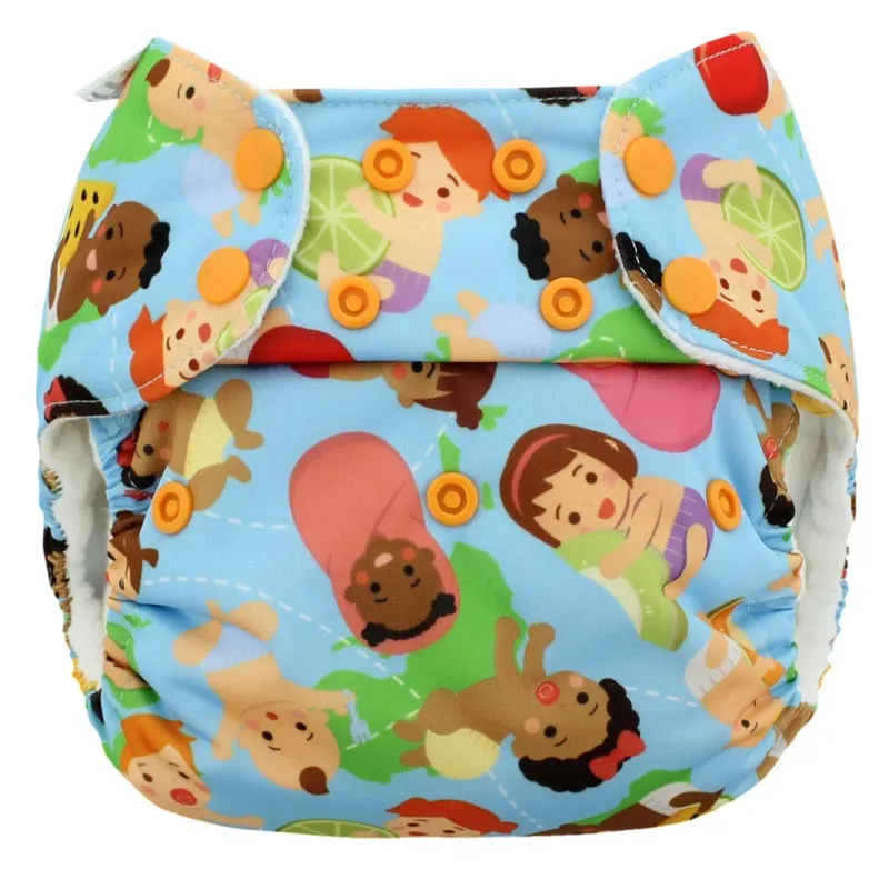 Blueberry Simplex Organic All-in-One One-Size Cloth Diaper *NO Warranty*