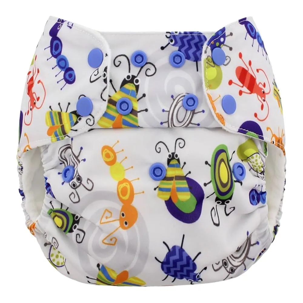 Blueberry Simplex Organic All-in-One One-Size Cloth Diaper *NO Warranty*
