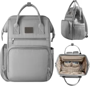BN Diaper bag, Baby bag for mom, diaper bag backpack for women,diaper bag, Diaper bags (Grey, 30.5 Liters)