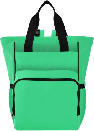 Bright Green Diaper Bag Backpack for Baby Boys Girls Baby Essentials Travel Tote with Stroller Straps & Bottle Storage Nappy Changing Bag for Traveling Shopping Hiking Moms Dads Baby Shower Gifts