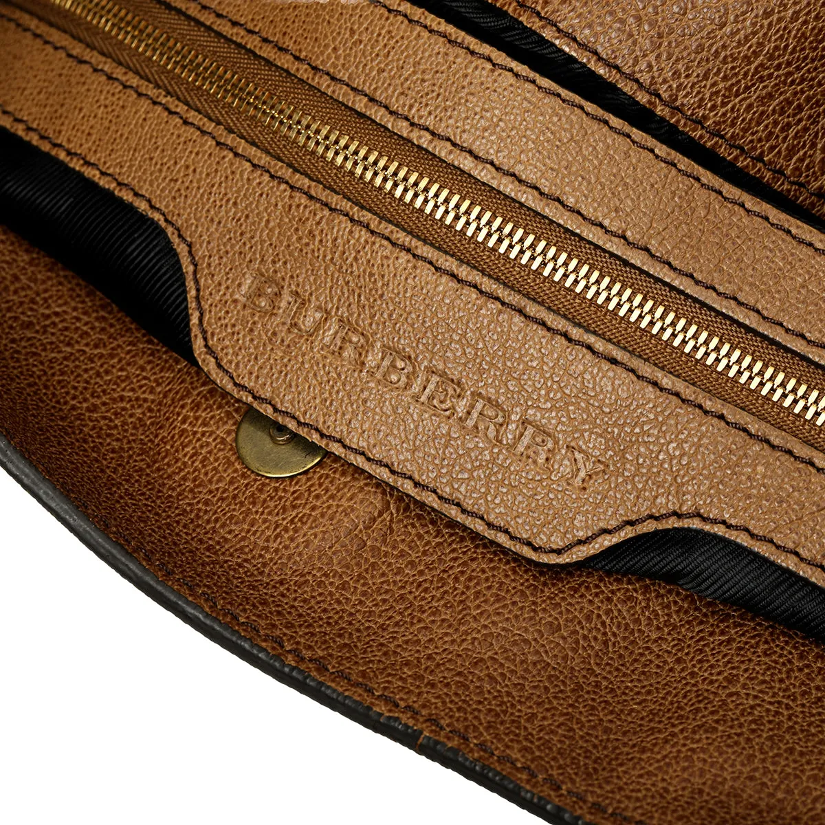 Brown Leather Bartow Hobo Bag Large