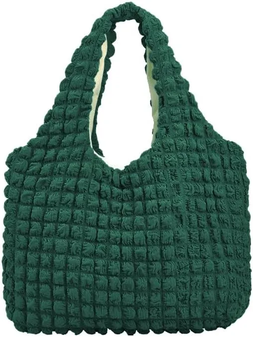 Bubble Hobo Bags for Women Bubble Tote Bag Cloud Shoulder Bag Hobo Bag Casual Purses Satchel Work Bag