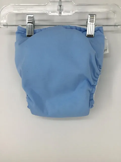 Bum Genius Child Size One Size Blue Solid Pocket Cloth Diaper