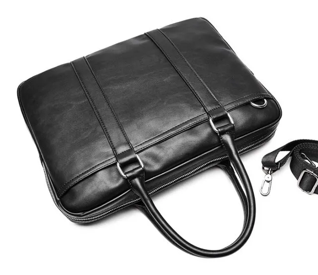Business Brand Promotion Bag VORMOR Men Famous Man Laptop Bag Bag Leather Shoulder Luxury Briefcase Feature-rich Act now Simple maleta bolsa