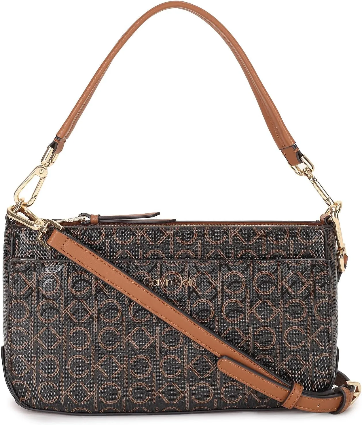 Calvin Klein Women's Lucy Triple Compartment Shoulder Bag