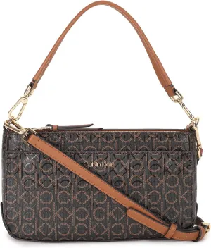 Calvin Klein Women's Lucy Triple Compartment Shoulder Bag