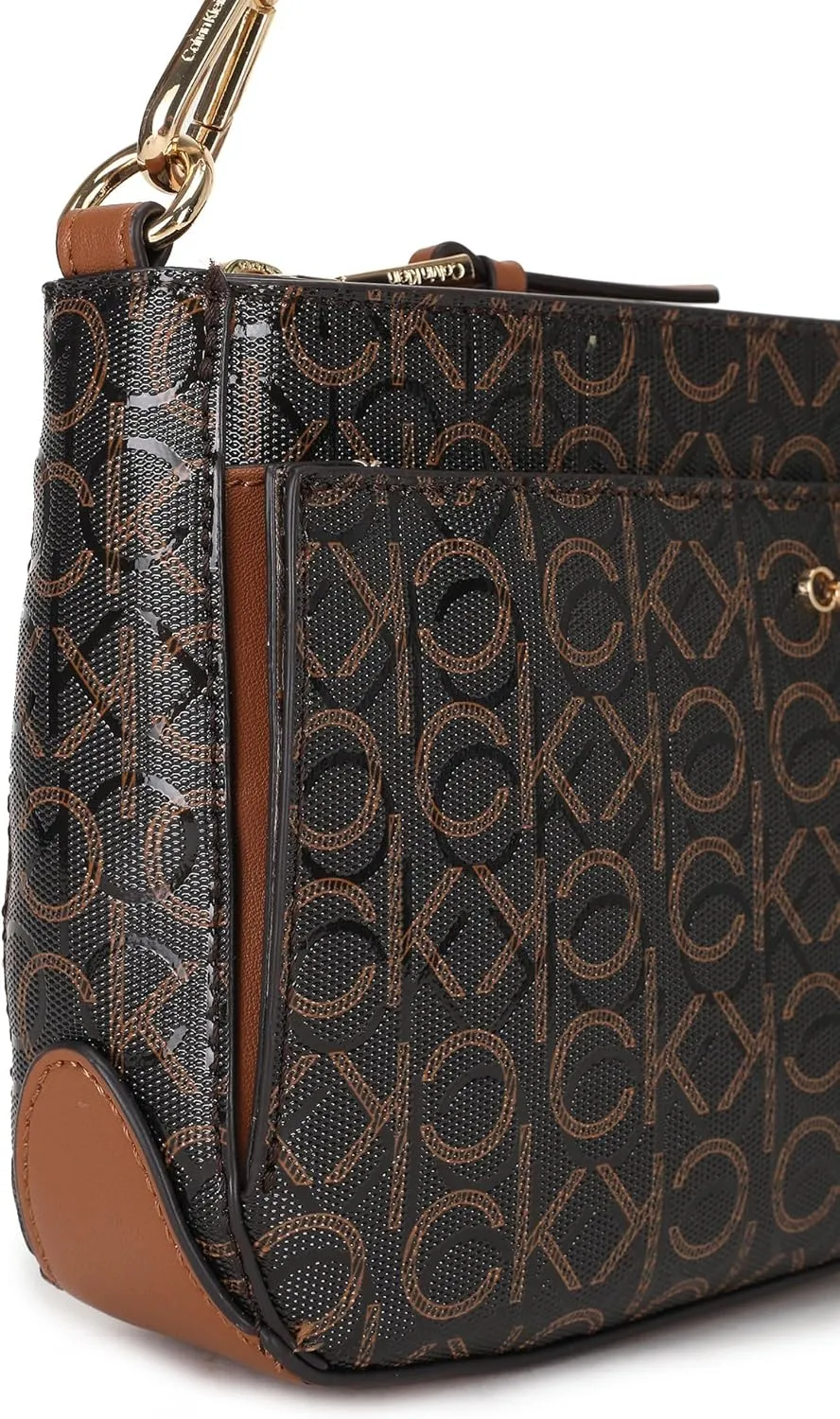 Calvin Klein Women's Lucy Triple Compartment Shoulder Bag