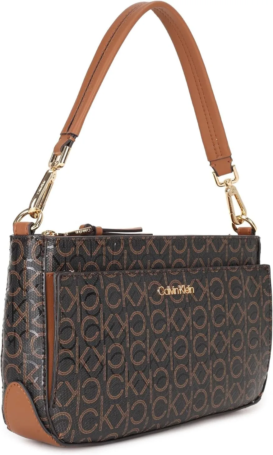 Calvin Klein Women's Lucy Triple Compartment Shoulder Bag