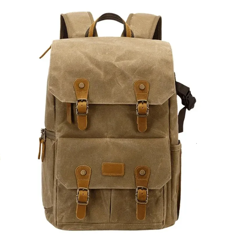 Canvas Camera and Drone Backpack