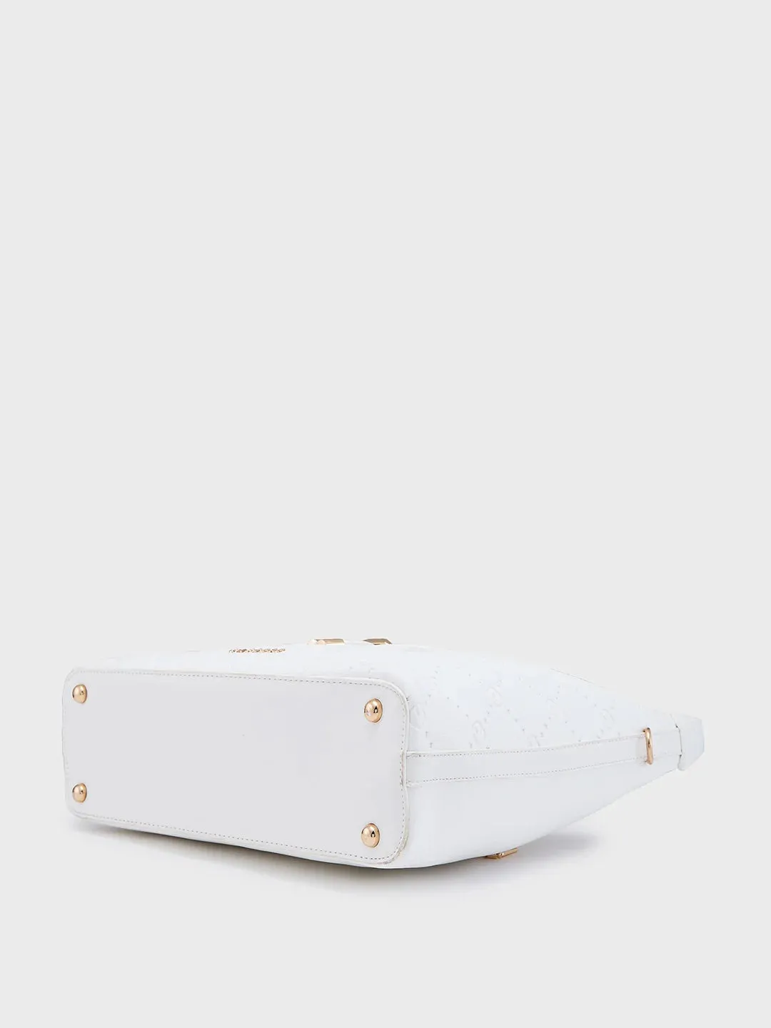 Caprese Brianna Medium White Hobo Bag