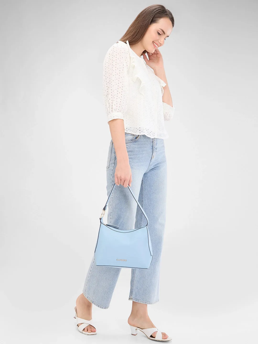 Caprese Olbia Medium Powder Hobo Bag