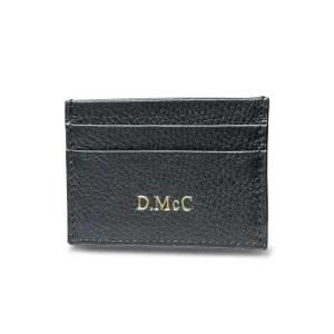Card Holder Pebbled Leather