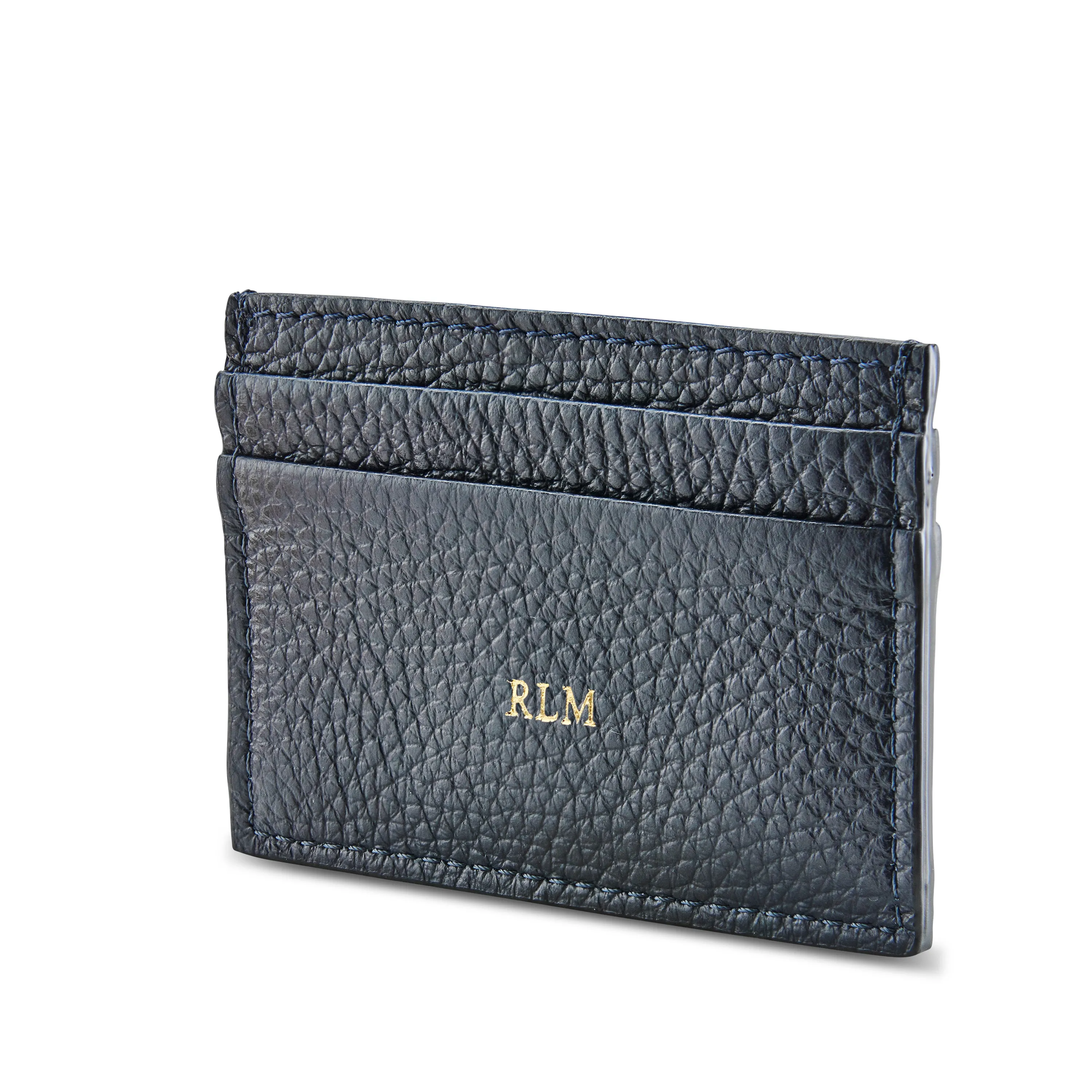 Card Holder Pebbled Leather