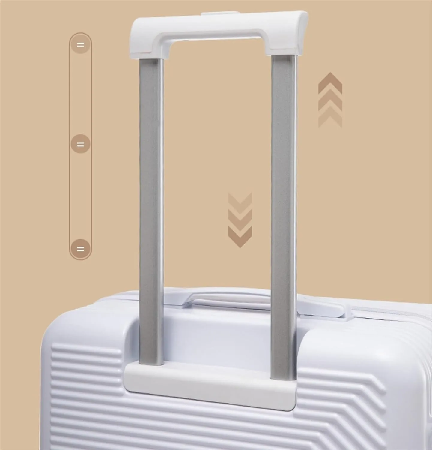 Carry On Luggages Suitcase 24inch Suitcase with Duffel, ABS Lightweight Universal Wheel Suitcases for Women Men Luggage Suitcases (C-24in