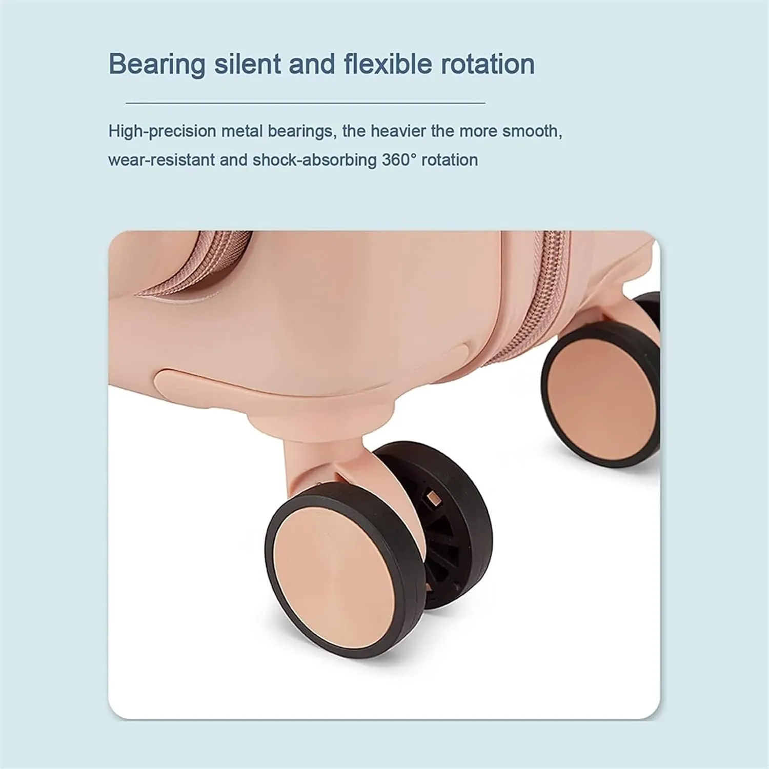 Carry On Luggages Suitcase Cabin Luggage Side Opening Cover Front Opening Trolley Case Hardside Luggage Universal Wheel Luggage Suitcases (B-20in