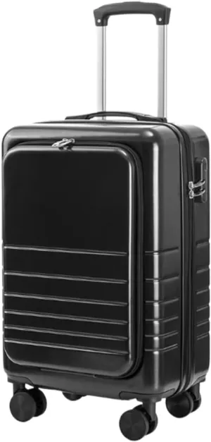 Carry On Luggages Suitcase Cabin Luggage Side Opening Cover Front Opening Trolley Case Hardside Luggage Universal Wheel Luggage Suitcases (B-20in