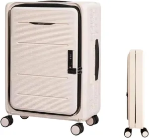 Carry On Luggages Suitcase Foldable Suitcases Adjustable Trolley Carry On Luggage Front Open Suitcase Universal Wheel Luggage Suitcases (C-20 in