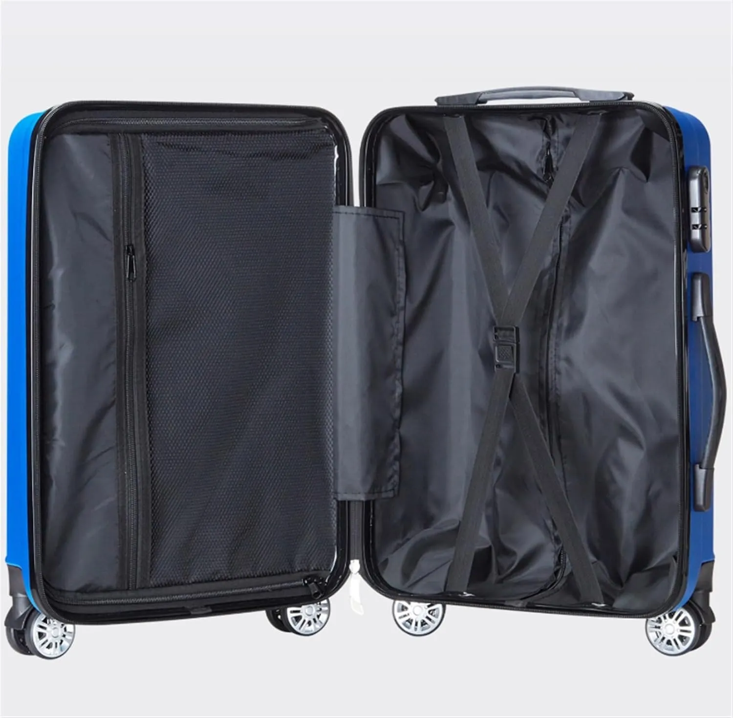 Carry On Luggages Suitcase Hardcase Luggage Suitacse with Spinner Wheels,Spinner Wheels Lightweight Hardshell Luggage Suitcases (Purple-24in