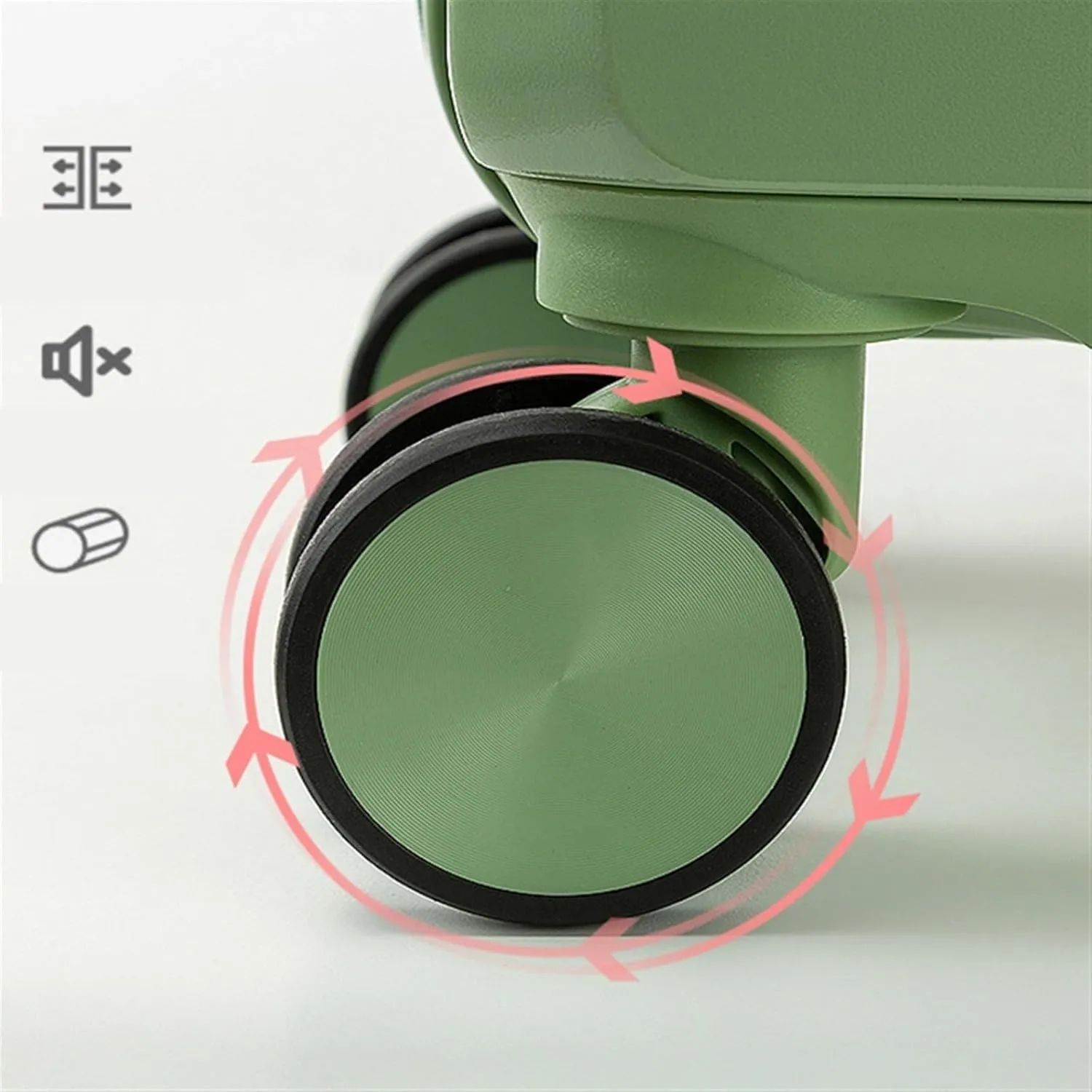 Carry On Luggages Suitcase Luggage Hard Suitcases Lightweight Password Luggage Wheeled Men's Women's Suitcase Luggage Suitcases (D-20inch