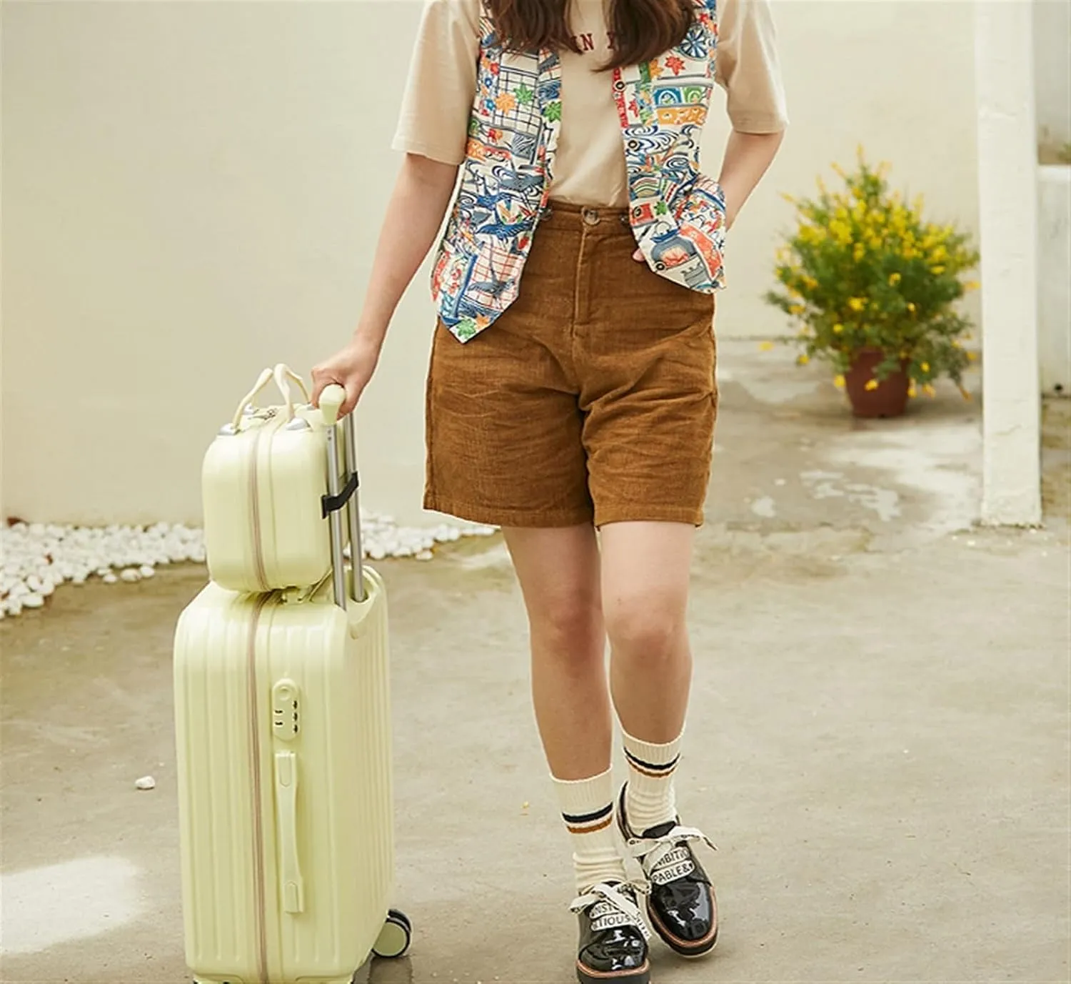 Carry On Luggages Suitcase Luggage Hard Suitcases Lightweight Password Luggage Wheeled Men's Women's Suitcase Luggage Suitcases (D-20inch