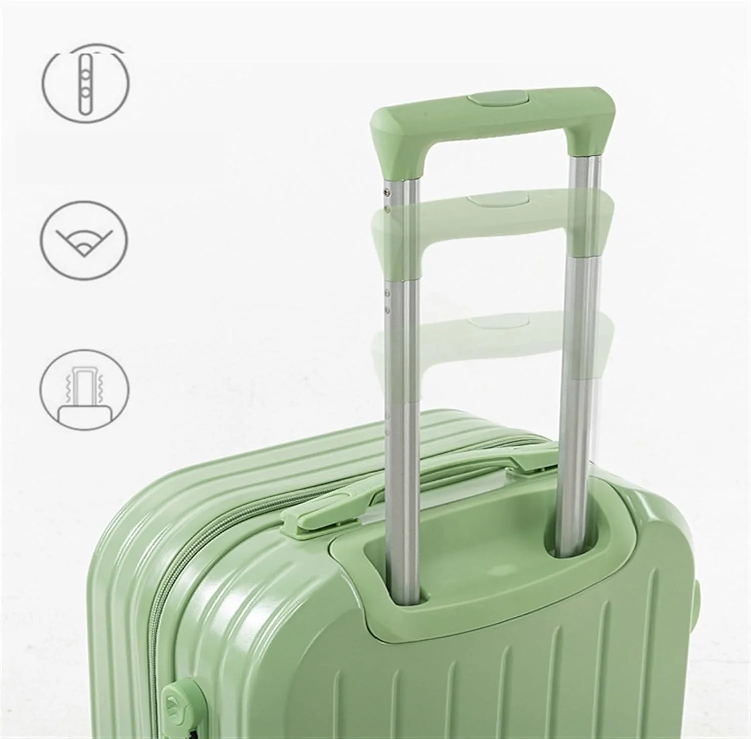 Carry On Luggages Suitcase Luggage Hard Suitcases Lightweight Password Luggage Wheeled Men's Women's Suitcase Luggage Suitcases (D-20inch