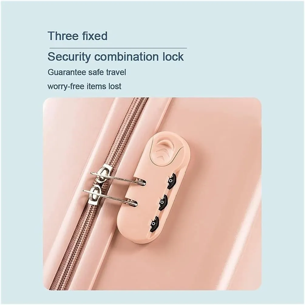 Carry On Luggages Suitcase Luggage Suitcase Piece Set Carry On ABS PC Spinner Trolley,Durable Travel Luggage Luggage Suitcases (Blue-26 14in