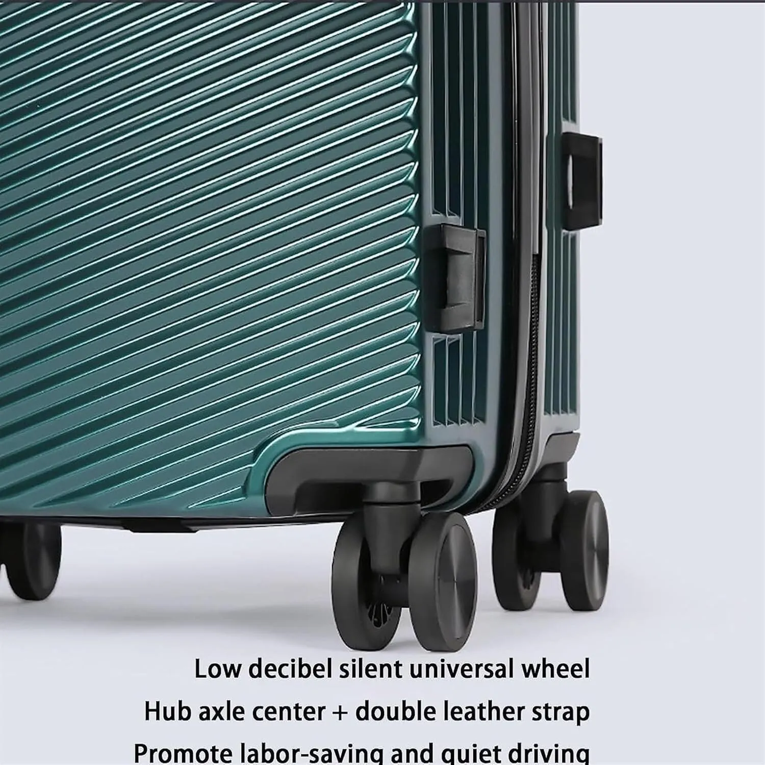Carry On Luggages Suitcase Portable Luggage with Spinner Wheels Carry On Luggage Drop-Resistant TSA Locking Suitcase Luggage Suitcases (Green-20 in