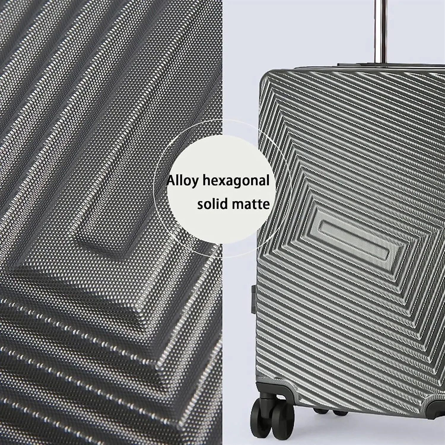 Carry On Luggages Suitcase Portable Luggage with Spinner Wheels Carry On Luggage Drop-Resistant TSA Locking Suitcase Luggage Suitcases (Green-20 in